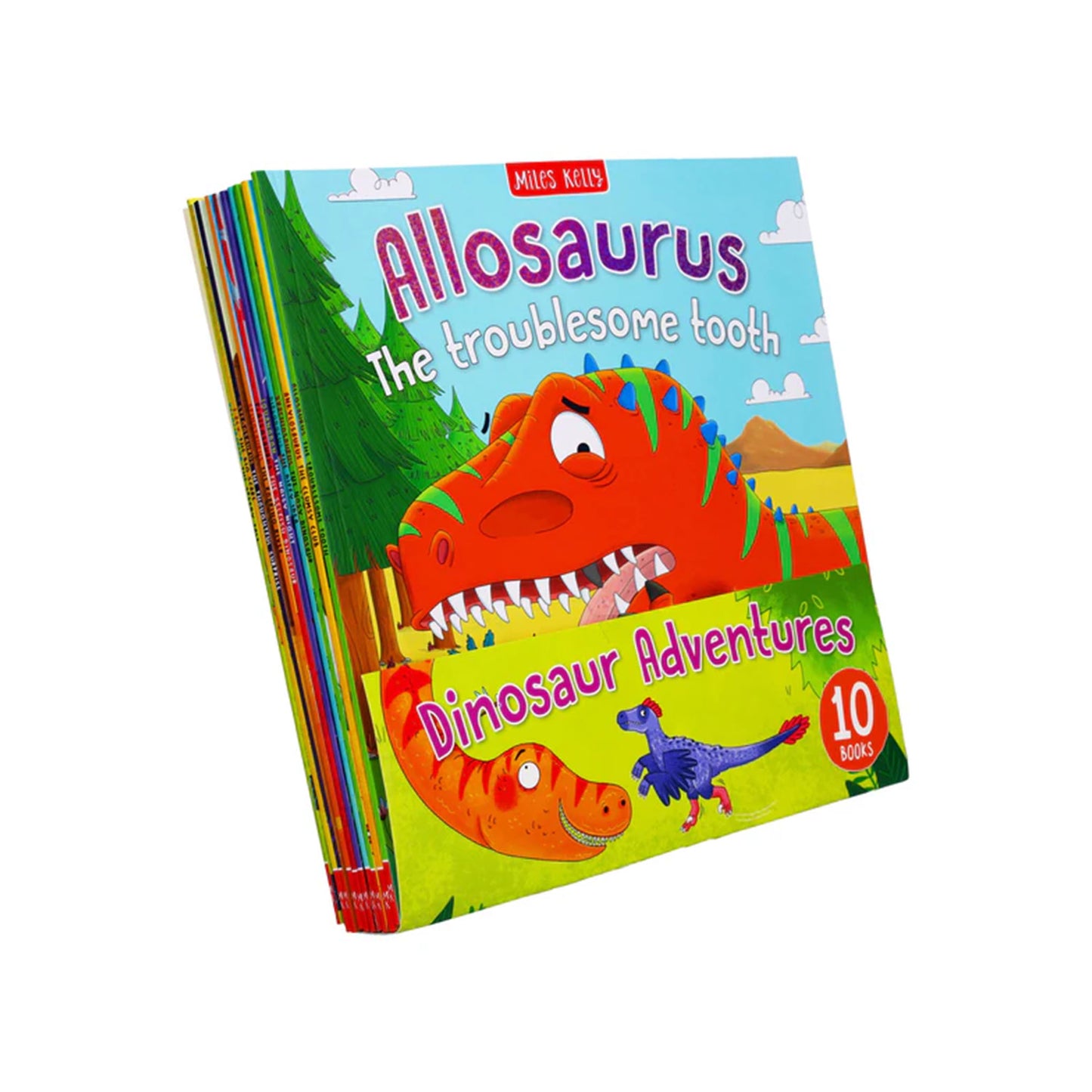 Dinosaur Adventures 10 Books Collection Set By Catherine Veitch