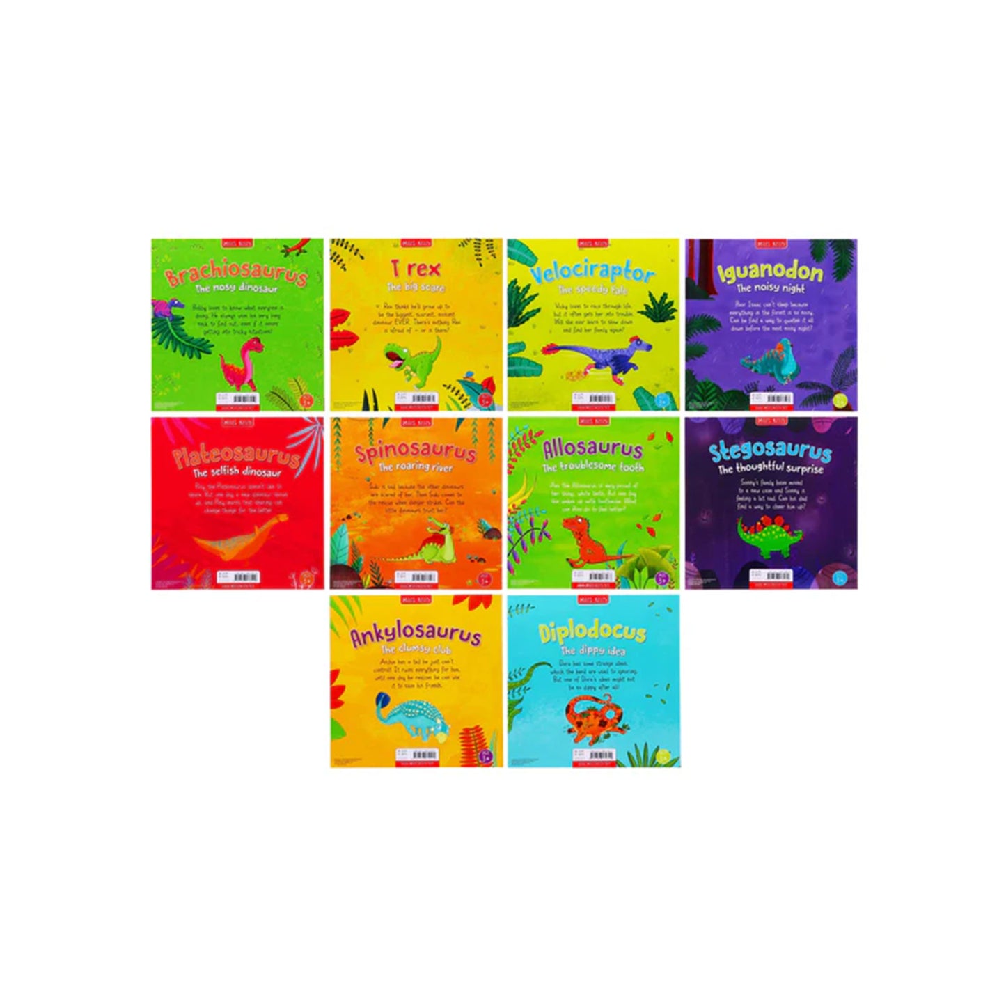 Dinosaur Adventures 10 Books Collection Set By Catherine Veitch